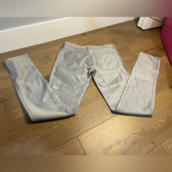 Ksubi Super Skinny Zip Stainless Gray Size 27 Women’s Denim Pants - Picture 6 of 11